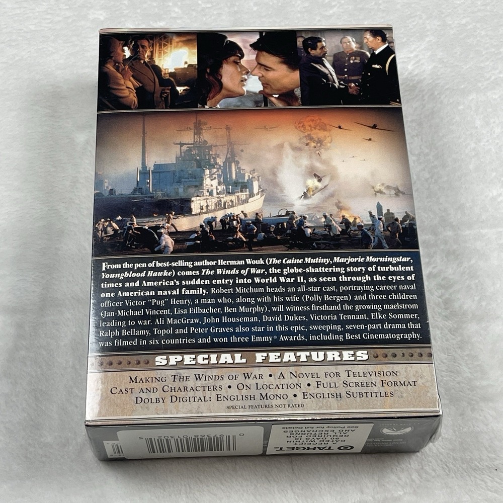 The Winds of War (DVD, 2004, 6-Disc Set, Checkpoint) Drama Special Features Emmy - Picture 6 of 6